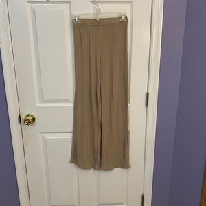 NWOT princess polly tan flared pants